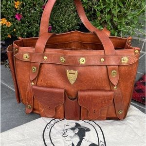 Colonel Littleton Work Tote #5 - Buffalo Leather - Made in the USA